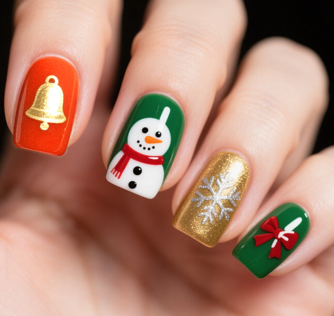Creative Themed Press-On Nail Art Stornfield