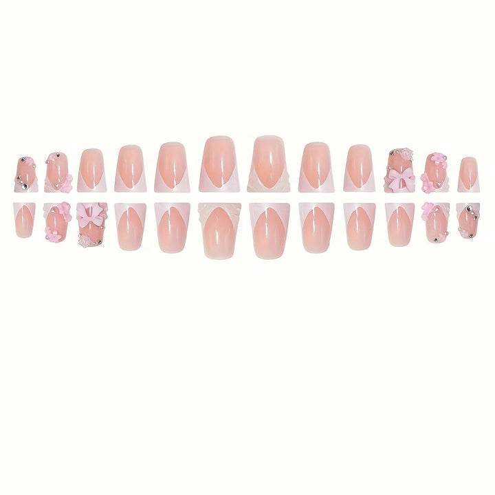 Decorative Floral Acrylic Nail Art Stornfield