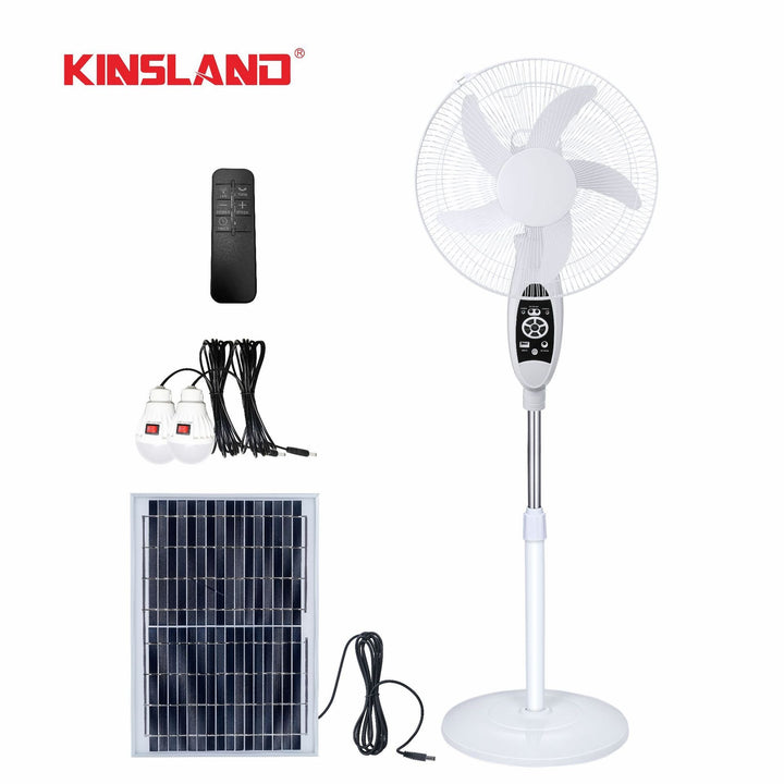 Women's Solar-Powered Stand Fan Stornfield
