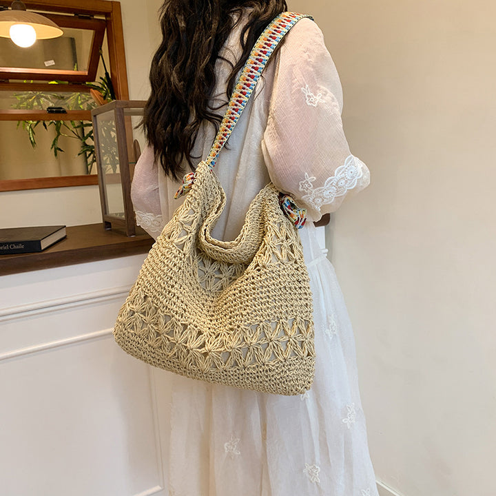 Handcrafted Boho Chic Crochet Tote Stornfield