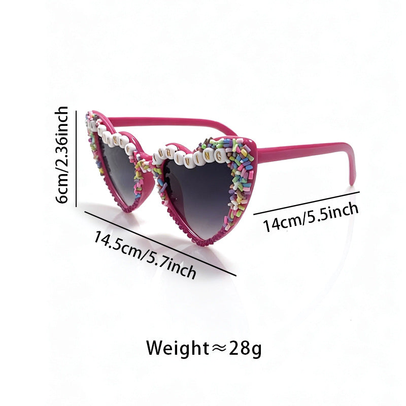 Statement Heart-Shaped Sunglasses Stornfield 1787141240