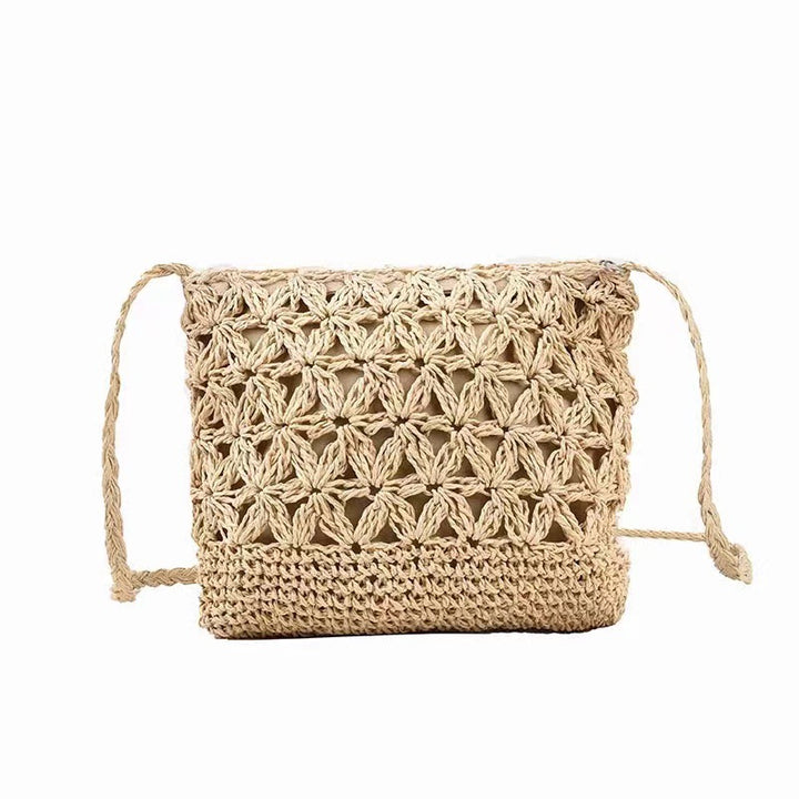 Crocheted Shoulder Bag Made of Natural Material Stornfield