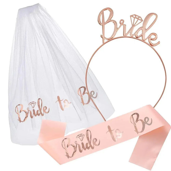 Ladies' Decorative Headband with "Bride" Inscription Stornfield