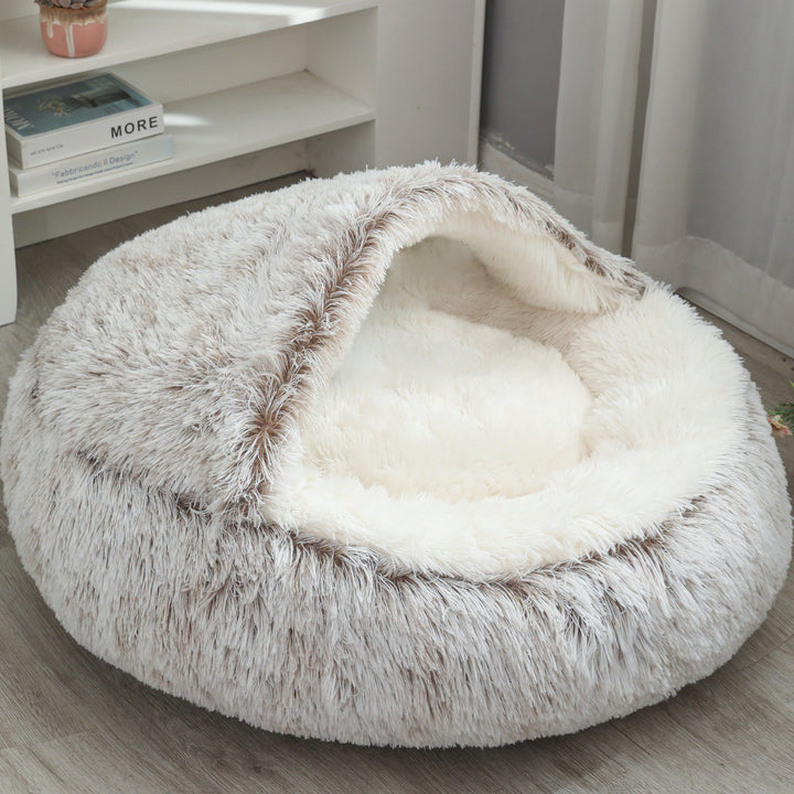Women's cozy round pet bed Stornfield