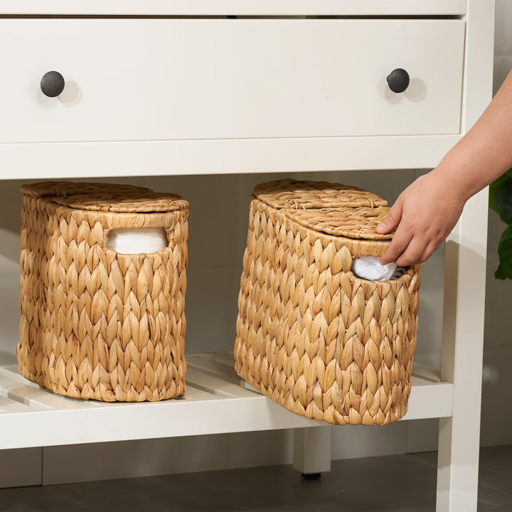 Handcrafted Woven Natural Fiber Napkin Holder Stornfield