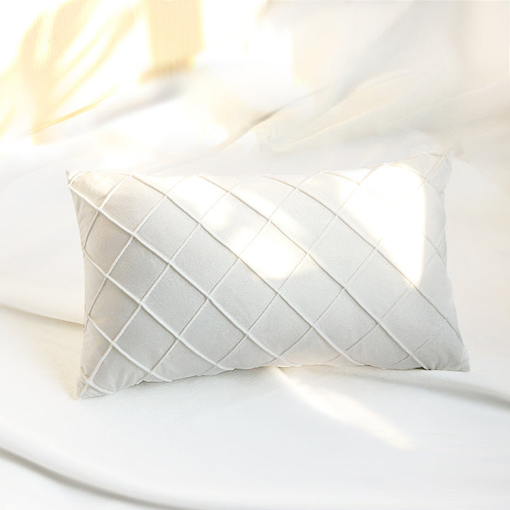 Women's cushion cover in modern diamond design Stornfield