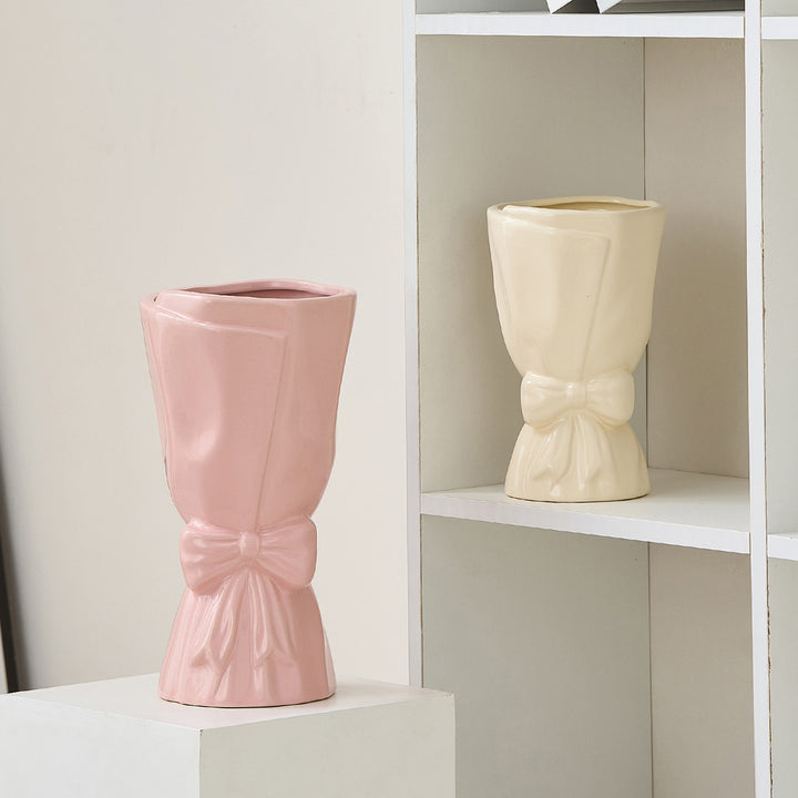 Elegant ceramic flower vase Stornfield