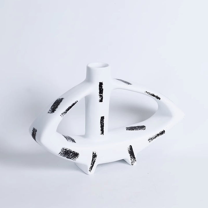 Modern Abstract Ceramic Sculpture
