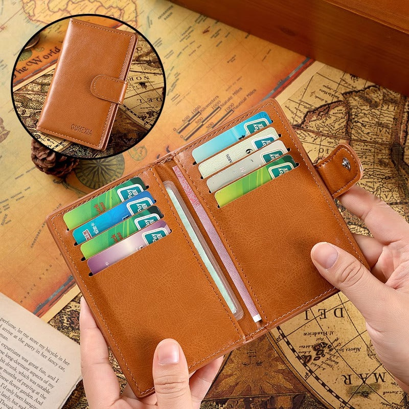 RFID-Blocking Leather Card Holder Stornfield