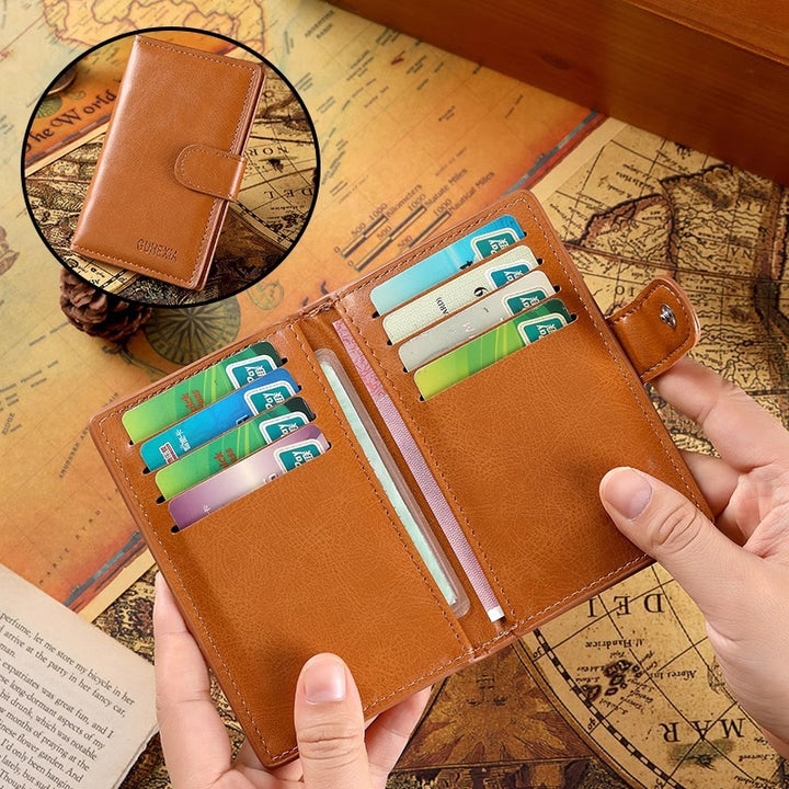 RFID-Blocking Leather Card Holder Stornfield