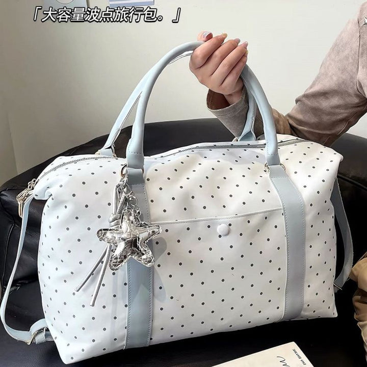 Women's Polka Dot Travel Duffel Bag Stornfield