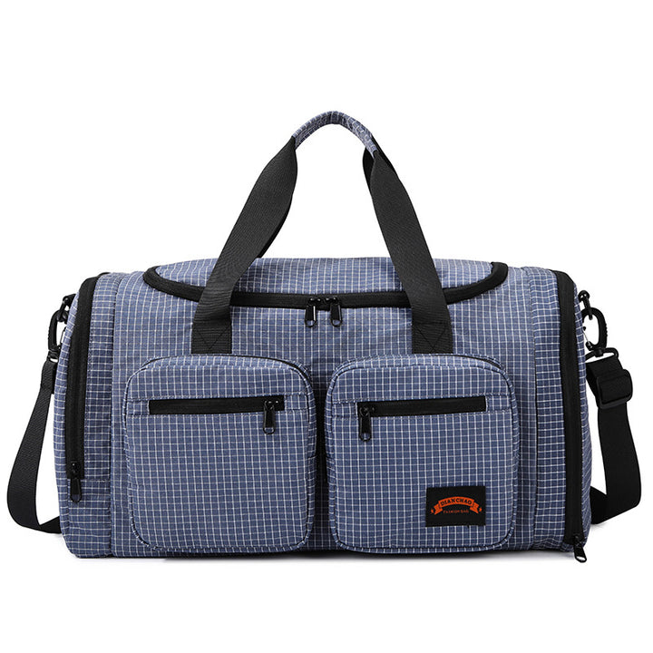 Durable Multi-Compartment Travel Duffel