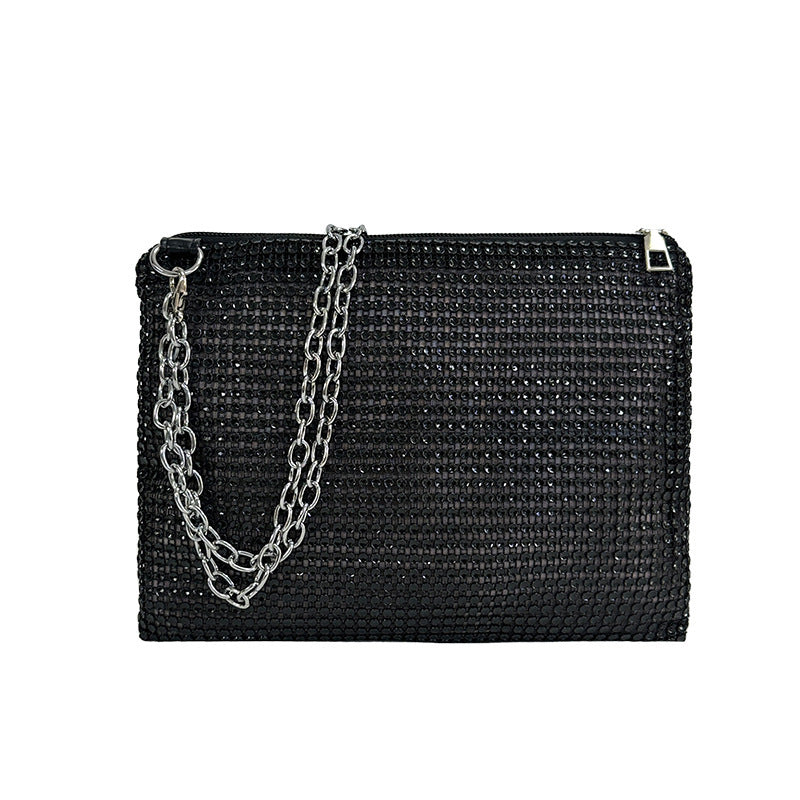 Elegant Beaded Evening Clutch Bag