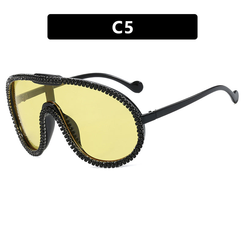 Women's extravagant sunglasses with sparkling frame Stornfield