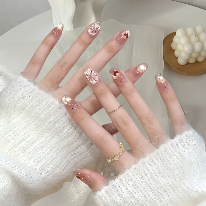 Artistic Glitter Nail Design Stornfield