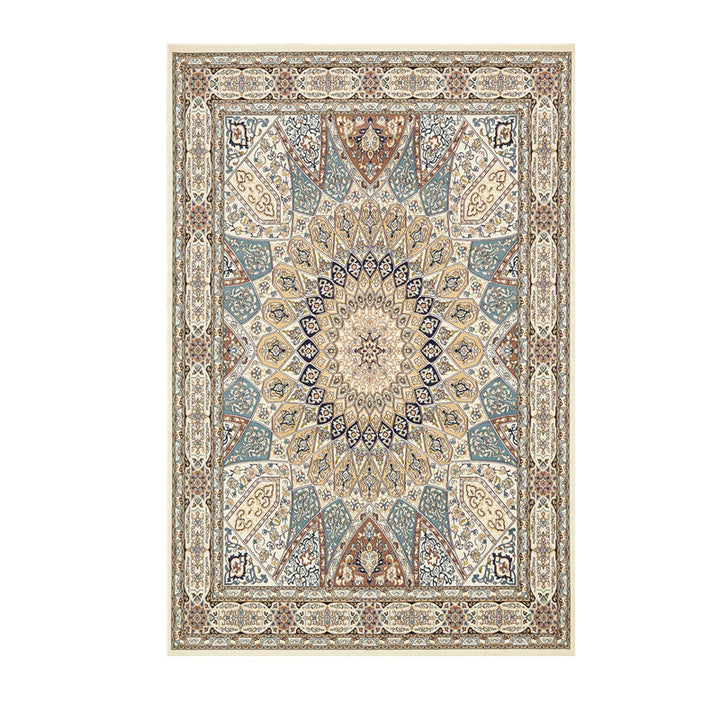 Vintage-Inspired Geometric Area Rug