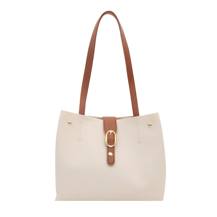 Structured Leather Tote Bag Stornfield