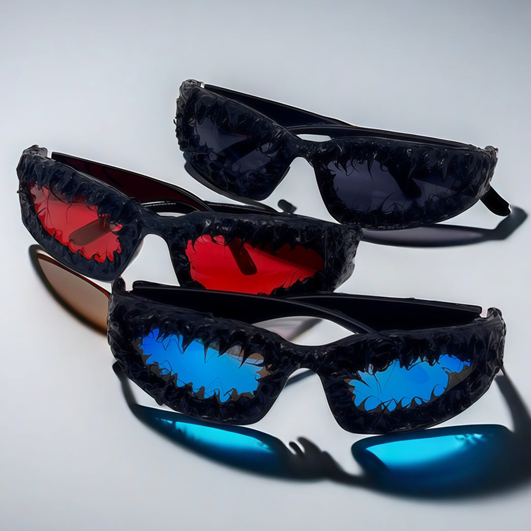 Women's futuristic sunglasses in avant-garde design Stornfield