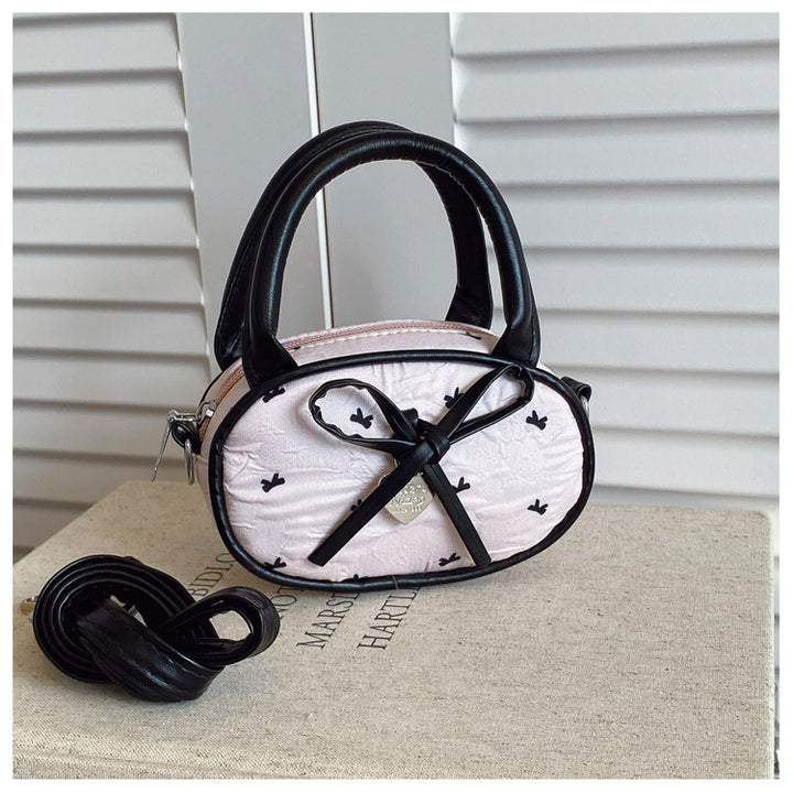 Quilted Mini Handbag with Heart Detail Stornfield