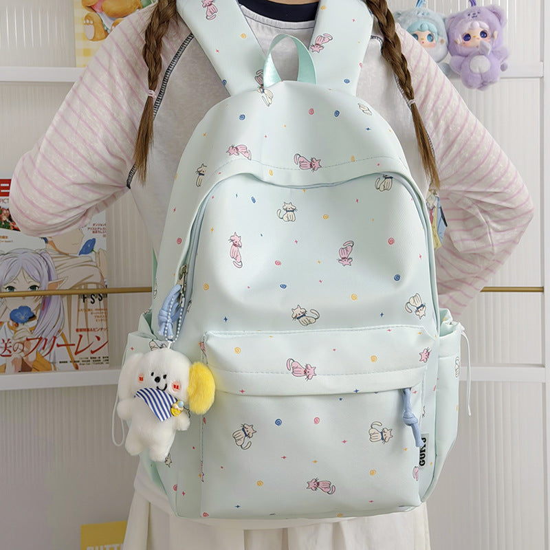 Playful Character-Themed School Backpack Stornfield
