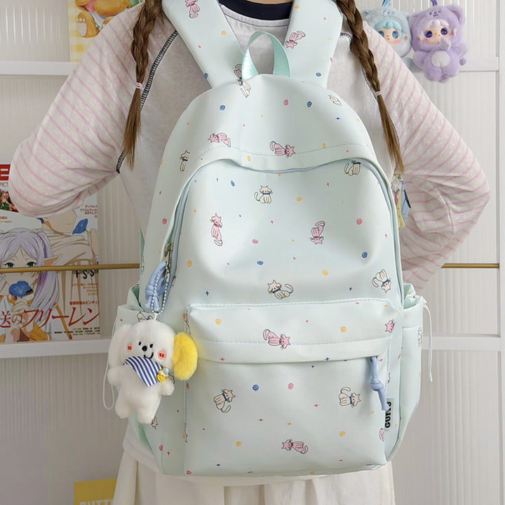 Playful Character-Themed School Backpack Stornfield