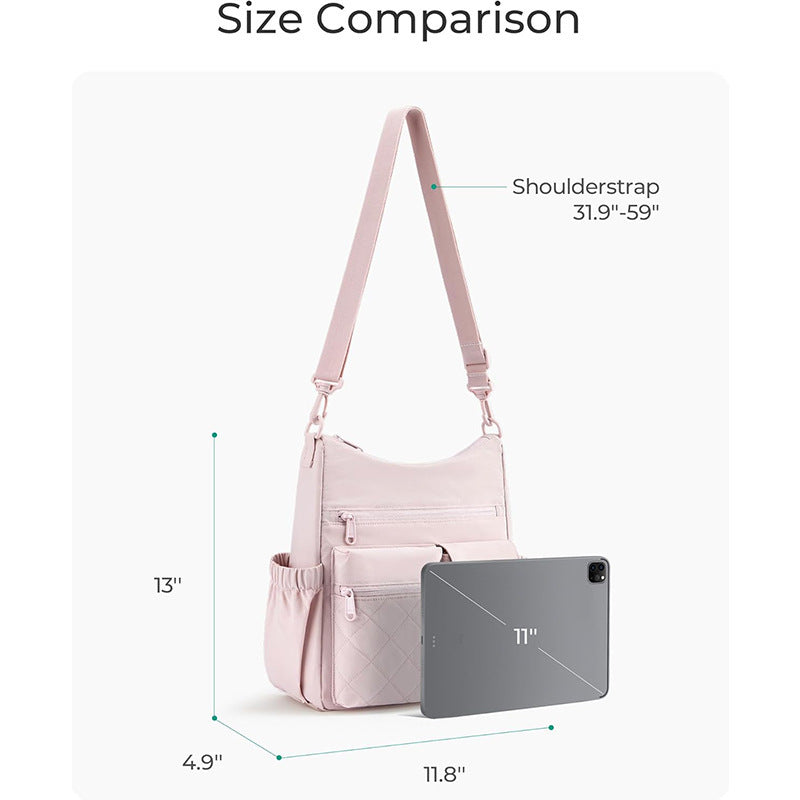 Stylish shoulder bag with multiple organizational compartments Stornfield