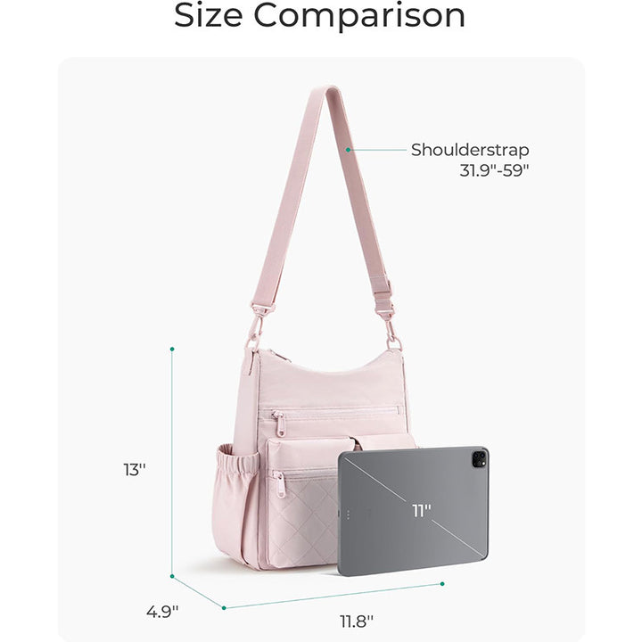Stylish shoulder bag with multiple organizational compartments Stornfield