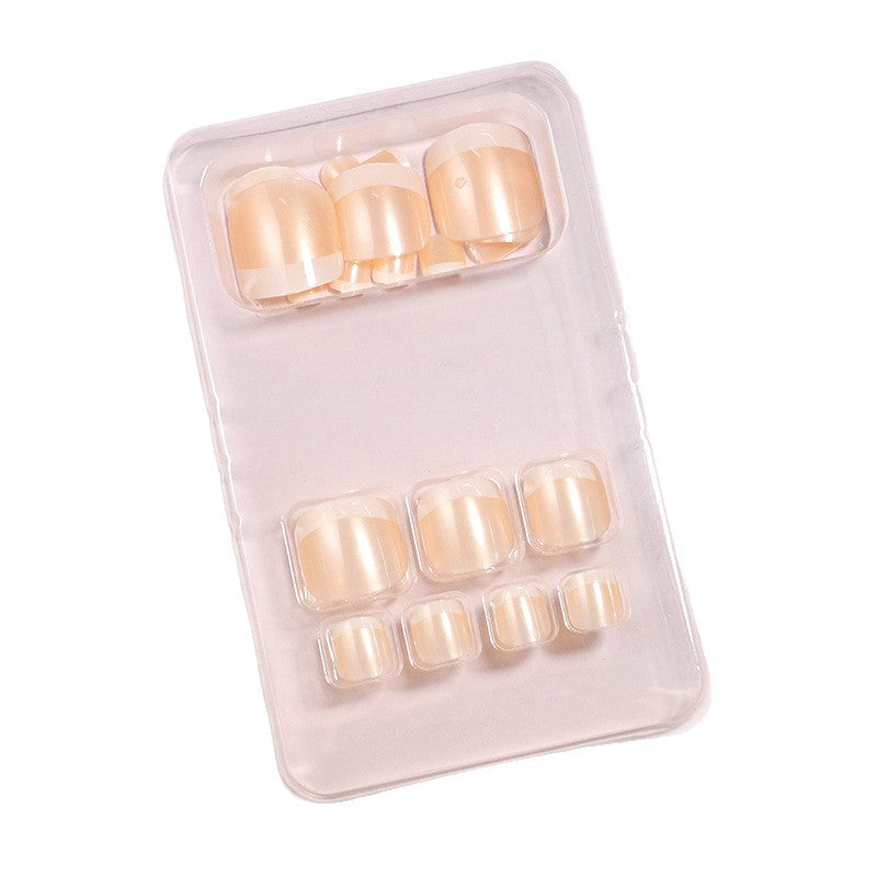 Premium Glossy Press-On Toe Nails Stornfield