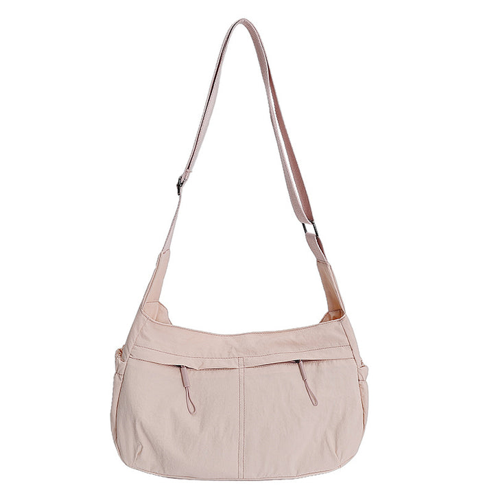 Multi-Pocket Relaxed Crossbody Bag