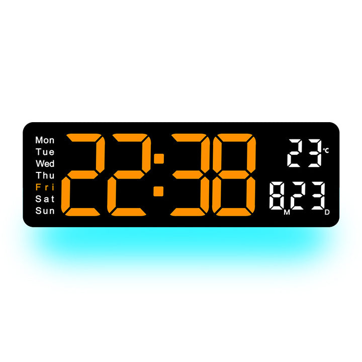 Digital LED Alarm Clock with Temperature and Day of the Week Display Stornfield