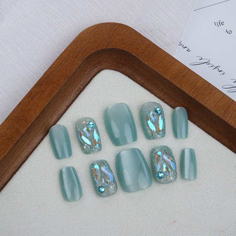 Decorative Press-On Nail Art Set Stornfield