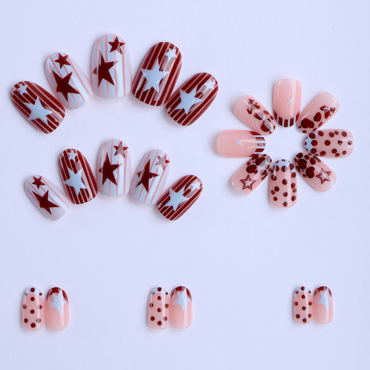 Creative Art Fingernails with Modern Star Design Stornfield