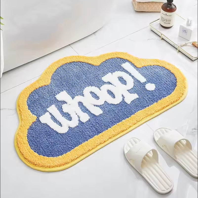 Plush Bathroom Bath Mat