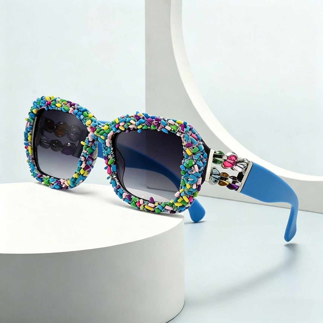Women's sunglasses with creative candy trim Stornfield