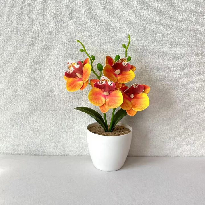 Elegant Synthetic Orchid Arrangement