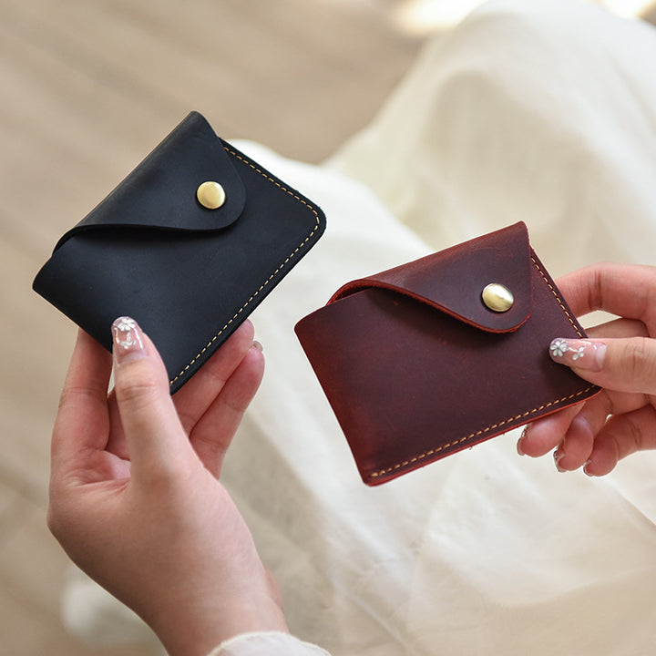 Minimalist Leather Card Holder