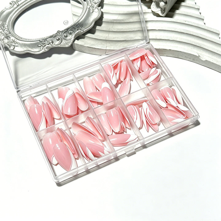 Premium Press-On Nail Tips Set Stornfield