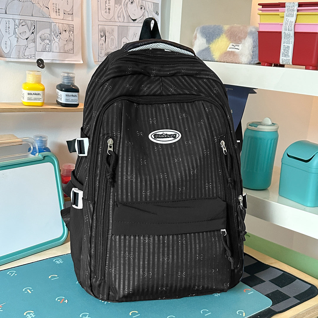 Stylish Striped Backpack Stornfield