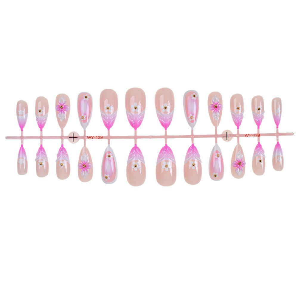 Floral Design Press-On Nail Kit Stornfield