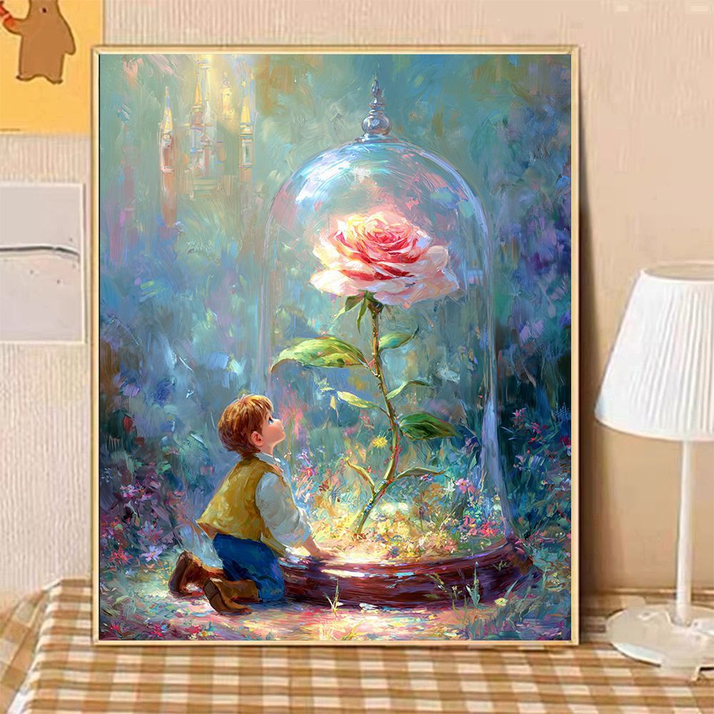 Enchanted Garden Fantasy Art Print Stornfield