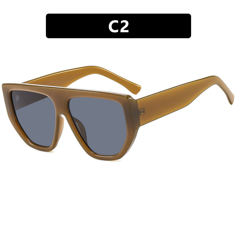 Women's fashionable oversized sunglasses with innovative Stornfield frame