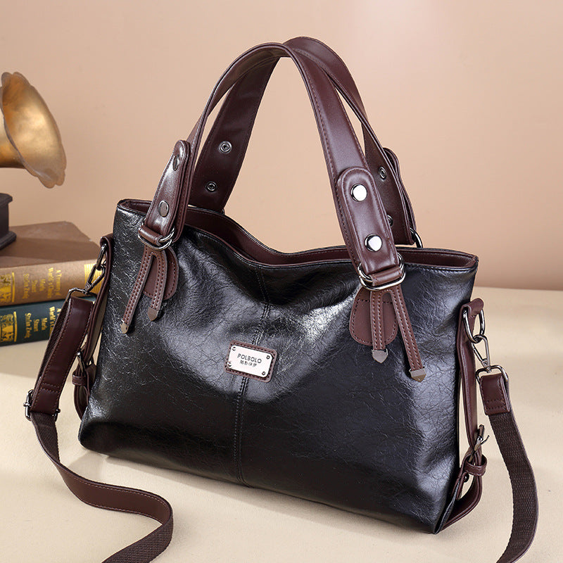 Stylish Leather Shoulder Bag