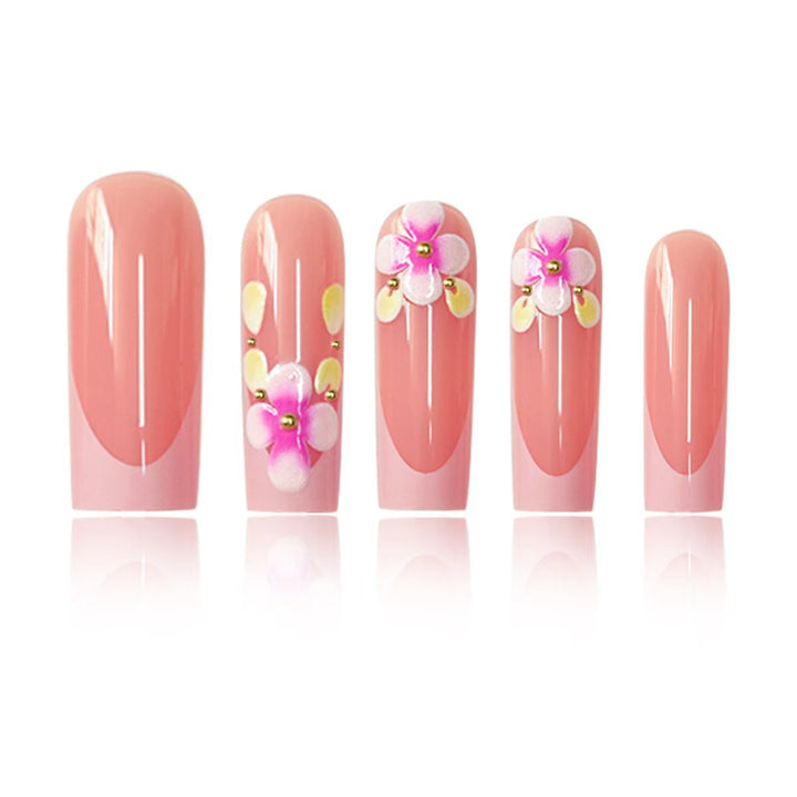 Floral Nail Design Extensions Stornfield