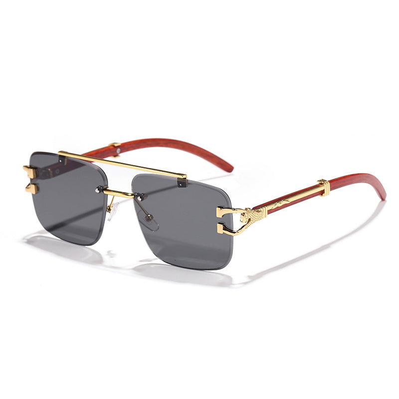 Women's stylish square sunglasses with luxurious metal frame Stornfield