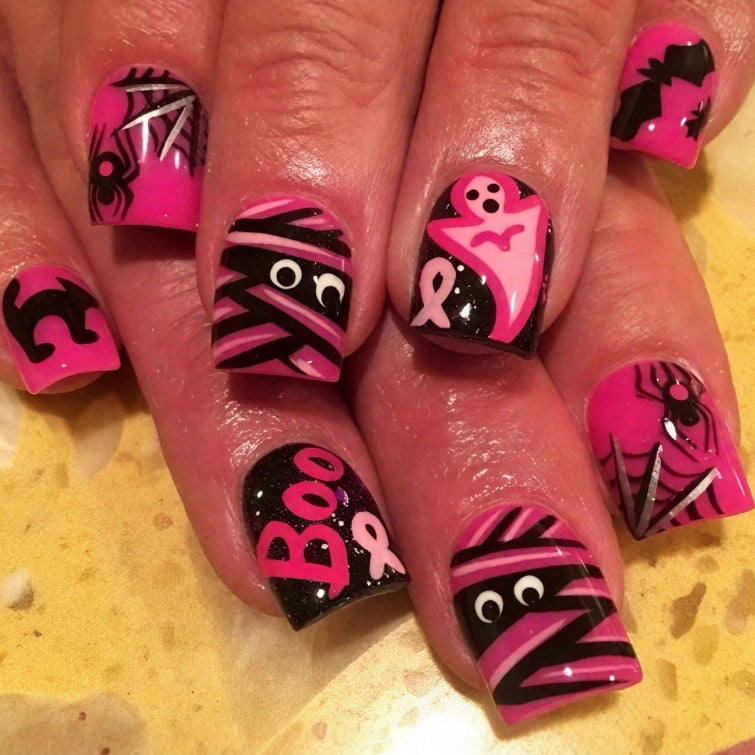 Creative Themed Press-On Nail Set Stornfield