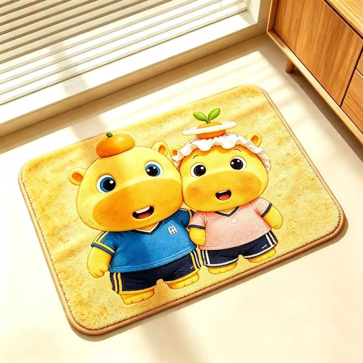 Cute Animal-Themed Bath Mat