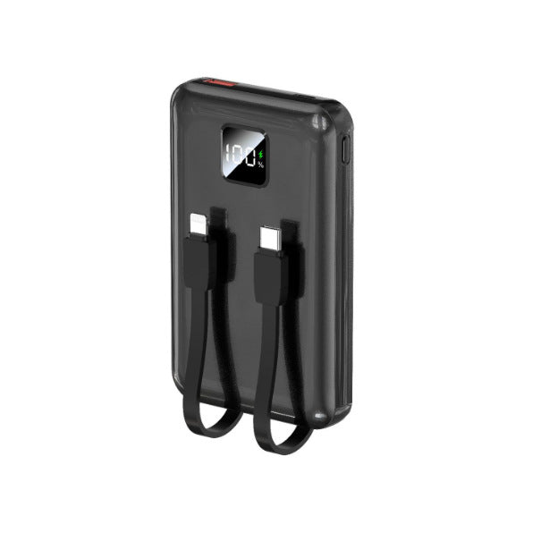 Portable power bank with integrated dual USB port and state-of-the-art LED display Stornfield