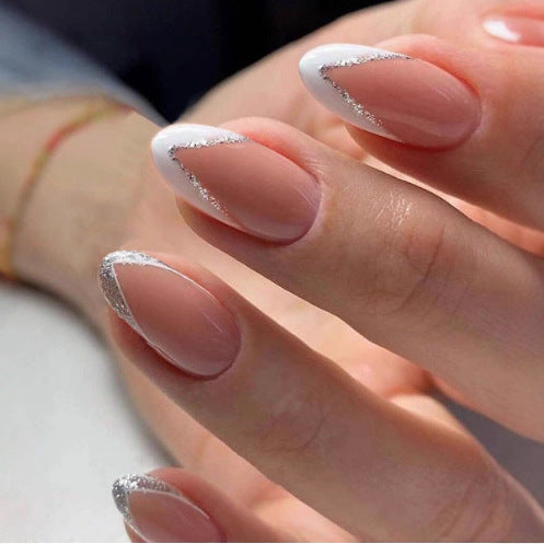 Elegant French Tip Nail Enhancements Stornfield 1789915301