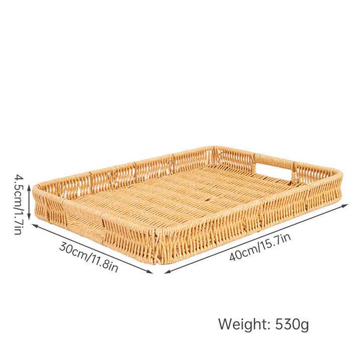 Rectangular Woven Serving Tray Stornfield