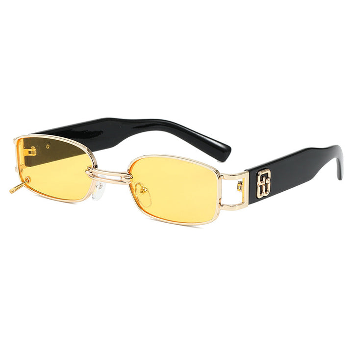 Fashionable sunglasses with unique rectangular frame Stornfield